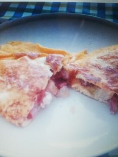 Una foto de Tortilla rellena