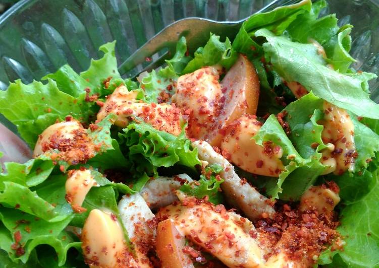 Langkah Mudah Menyiapkan Chicken salad Bikin Ngiler