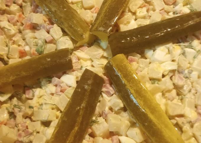 How to Prepare Speedy Olivye /Ukrainian Potato Salad