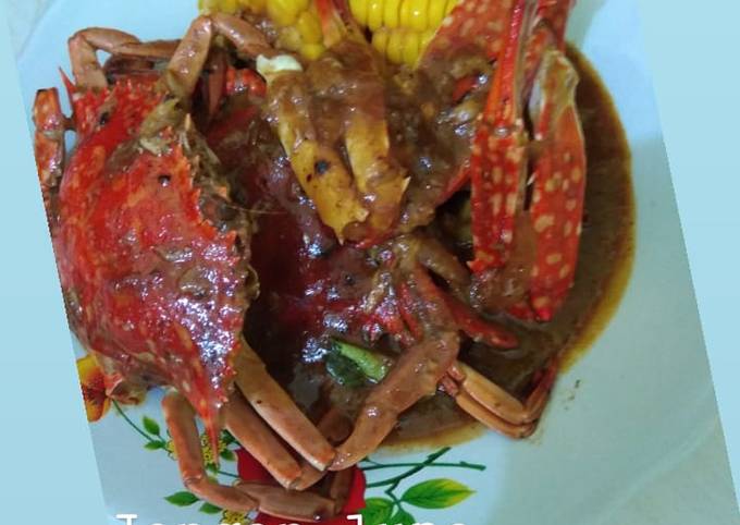 Kepiting saus lada hitam