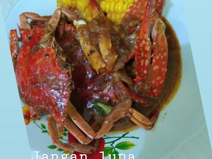 Langkah Gampang Membuat Resep Kepiting saus lada hitam yang Menggugah Selera Anti Ribet, Mantap Sekali