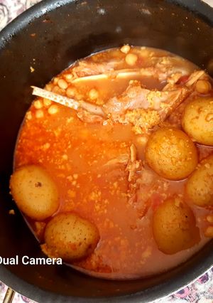 عکسی از دستور آبگوشت (دیزی)😋