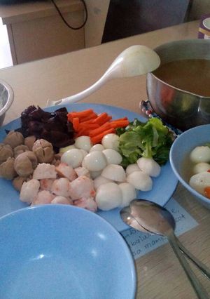 Foto resep home made shabu-shabu