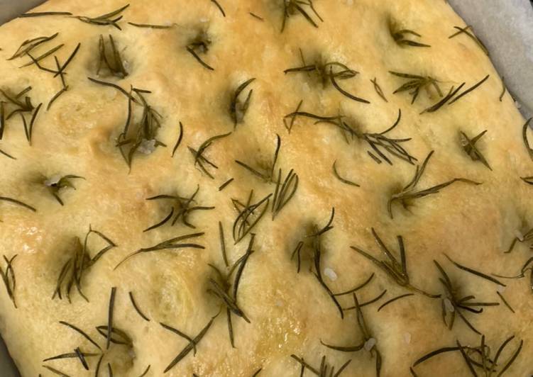 Simple Way to Prepare Award-winning Rosemary Focaccia