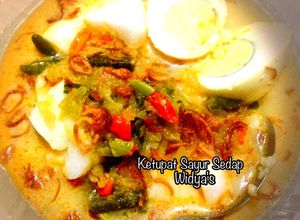 Foto resep Ketupat Sayur Sedap Enak