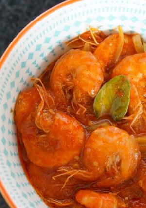 Foto resep Udang saos padang