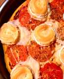 💚 Pizza Cà Chua Phô Mai Dê