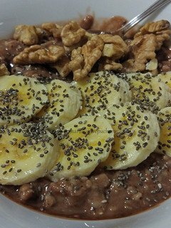Una foto de Porridge de cacao