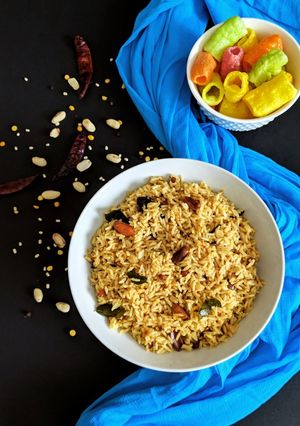 காஞ்சிபுரம் கோவில் புளியோதரை செய்முறை முக்கிய புகைப்படம்