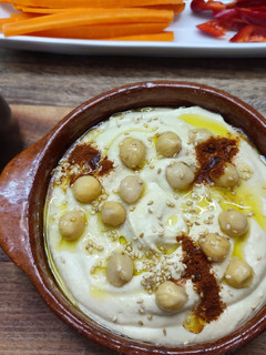 Una foto de Hummus - Receta Tradicional Árabe