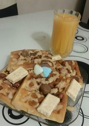 صورة لوصفة وافل