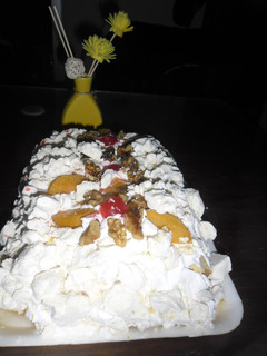 Una foto de Postre nieve