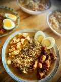Ramen japonés con pollo