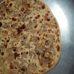 Onion parantha A picture of Onion parantha.