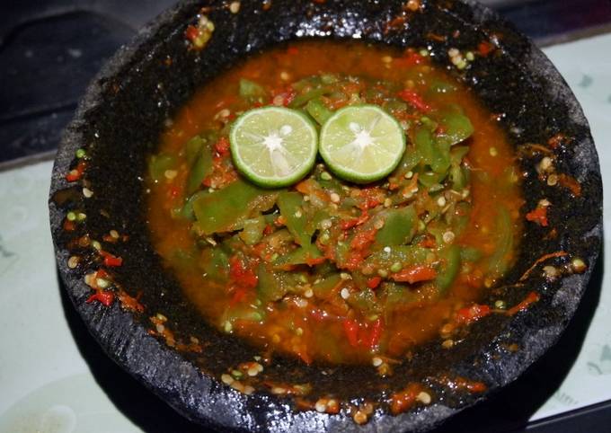 Sambel Mentah Tomat Hijau