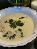 شوربة الفطر بالكريمة