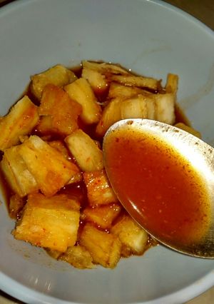 Foto resep Singkong pedas enak, sehat dan mudah di buat