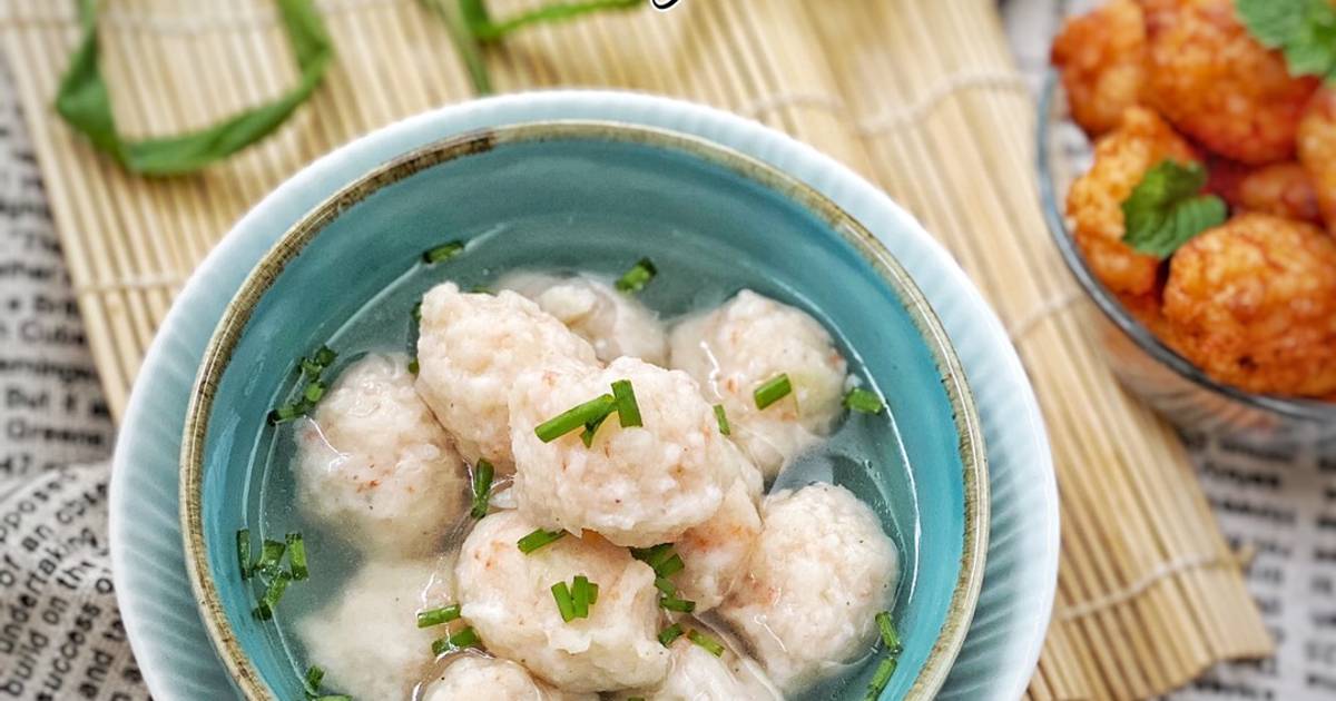 1 383 Resep Bakso Udang Enak Dan Sederhana Cookpad