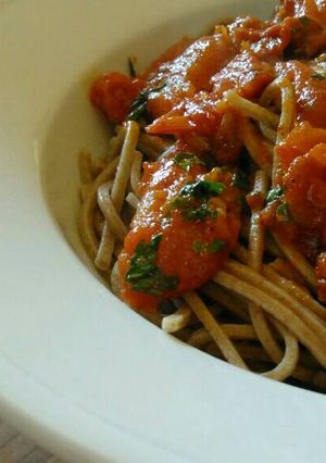 Una foto de Salsa de tomate ancestral