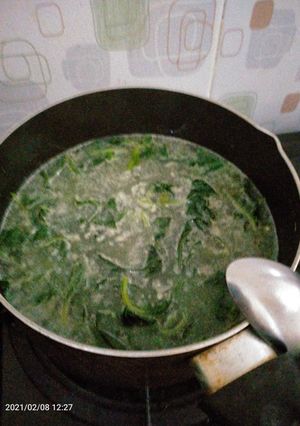 Foto resep Sayur bobor bayam Jawa timur