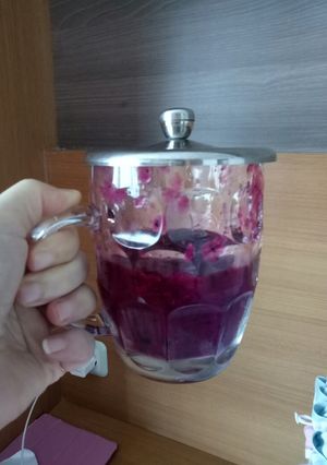 Foto resep Jus buah naga dan blueberry #AstagaNaga