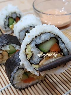 Foto resep Sushi Ayam Teriyaki (2 Tipe)