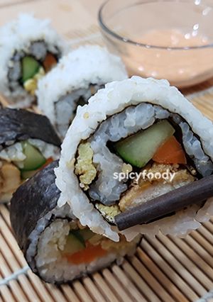 Foto resep Sushi Ayam Teriyaki (2 Tipe)