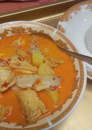 Foto resep Ayam Potong Tahu Kari