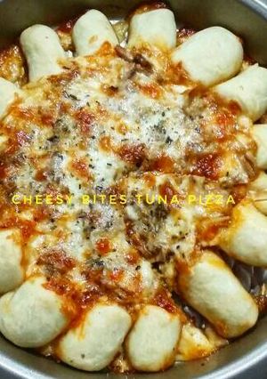 Foto resep Cheesy Bites Tuna Pizza