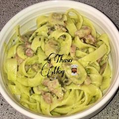 A picture of Tastiest creamy pasta.