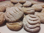 Una foto de galletitas de harina de maíz
