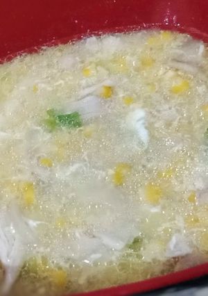Foto resep Sup jagung ayam
