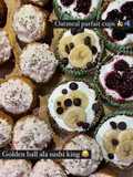 Oatmeal Parfait Cups & Sushi Golden Ball