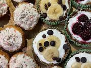Gambar roti topping coklat