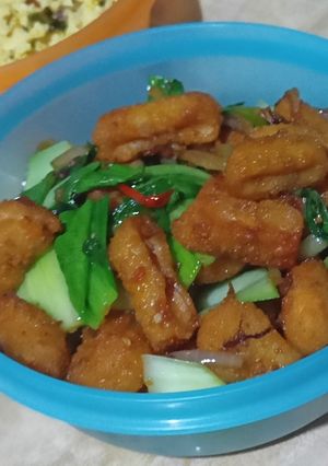 Foto resep Tumis Nugget kecap asin