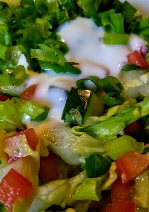 Una foto de ENSALADA De Piña y Pepino...!