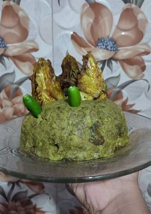 ইলিশের মাথা দিয়ে কচুশাক (Ilisher Matha Diye Kochu saag) রেসিপির প্রধান ছবি