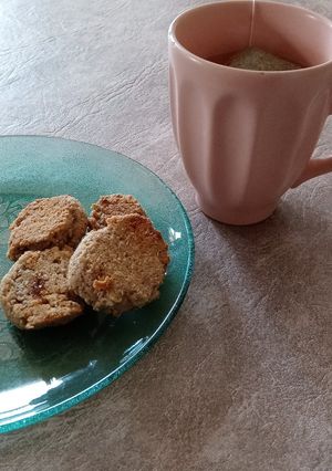 Una foto de Galletitas de almendras y coco