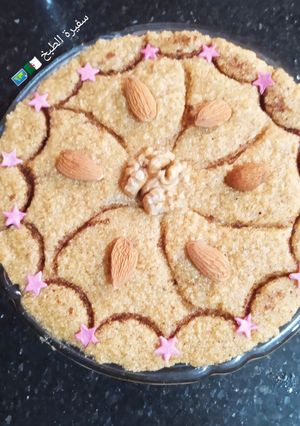 صورة لوصفة طمينة السميد التقليدية🇩🇿