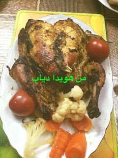 صورة لوصفة فراخ مشويه بالكيس الحرارى
