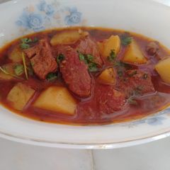 A picture of بیف آلو گوشت شوربہ.
