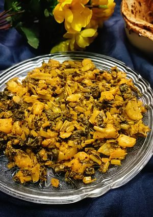 इंस्टेंट मूली भुर्जी (Instant mooli bhurji recipe in hindi) रेसिपी मुख्य फोटो