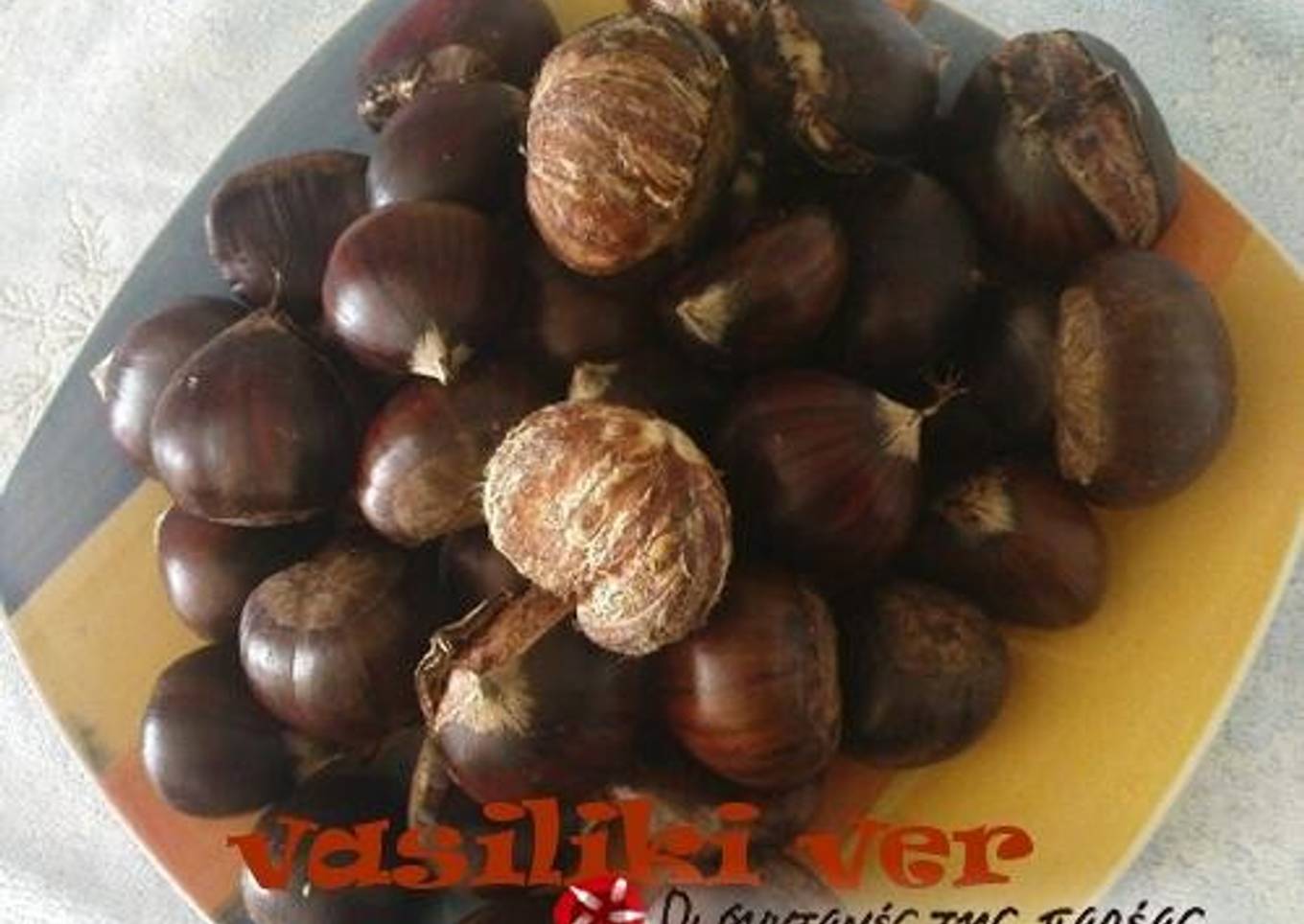Boiled chestnuts