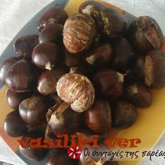 A picture of Boiled chestnuts.