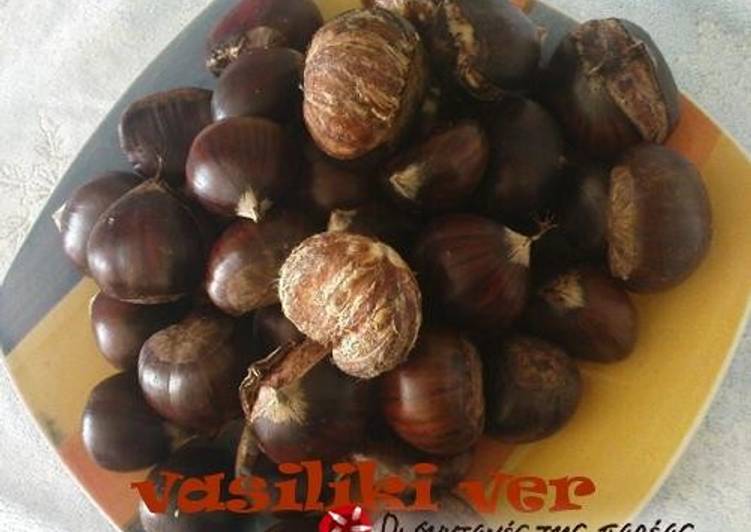Easiest Way to Prepare Perfect Boiled chestnuts