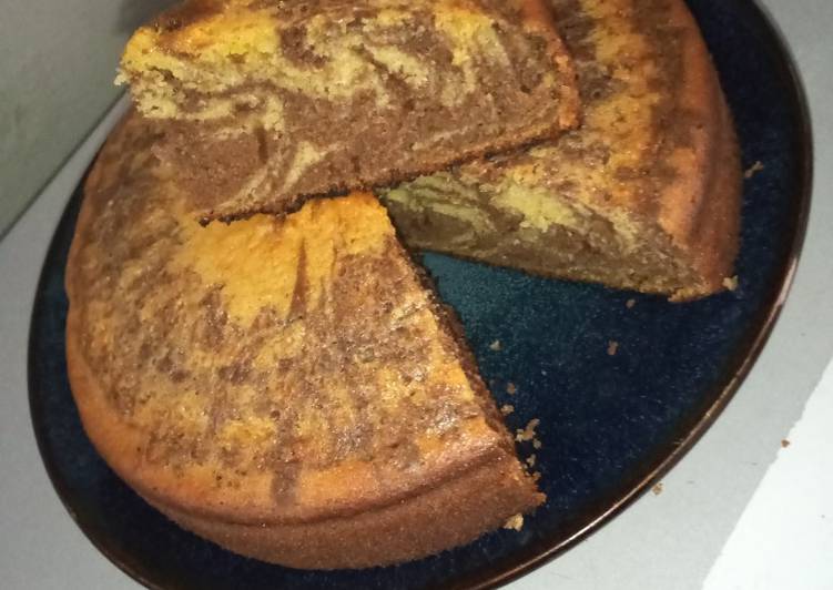 Steps to Prepare Perfect Marble cake