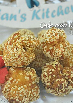 Foto resep Onde-onde Ketawa Keju, renyah n empuk