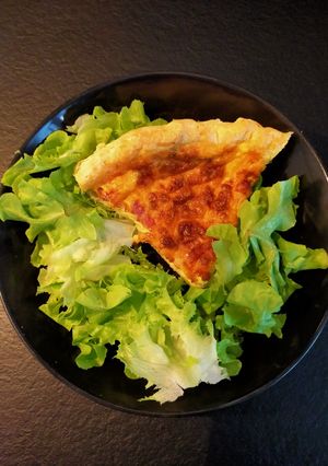 Une photo de Tarte aux fromages et lardons