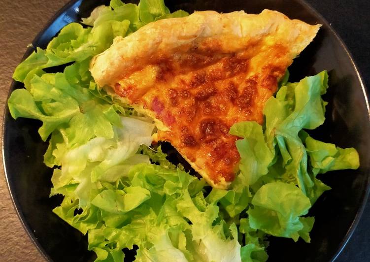 Easiest Way to Prepare Yummy Tarte aux fromages et lardons