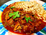Bistec con nopales